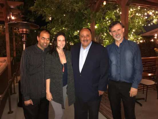 Prabhat Gautam, Antoinette Westcott, Martin Luther King III, Ron Russell
